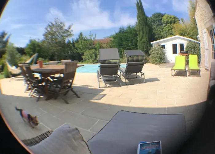 Villa Maison Ancienne Avec Piscine Au Milieu Des Vignes